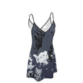 Slip Dress "Nocturne Script"