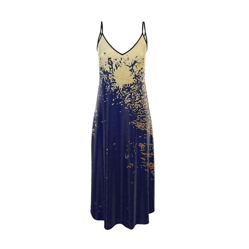 Slip Dress "Gilded Night"