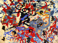 Hieros Iconization IV (A Winter of Inhumanity and War) 135 x 100 cm